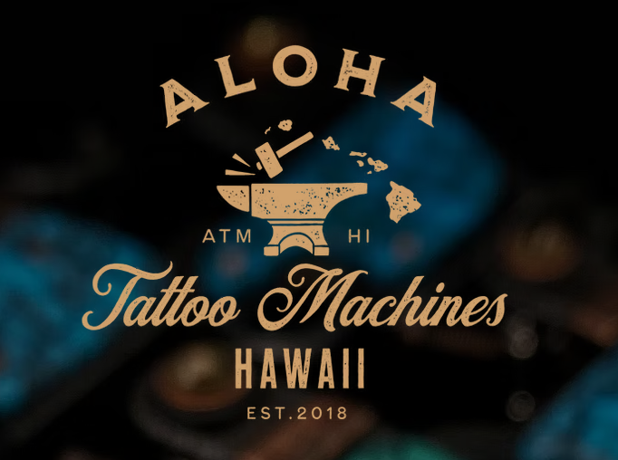 ALOHA TATTOO MACHINES logo