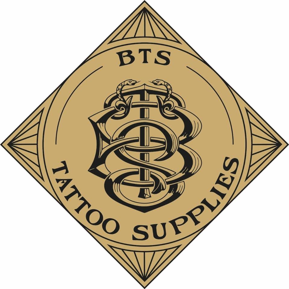 BTS tattoo supplies logo