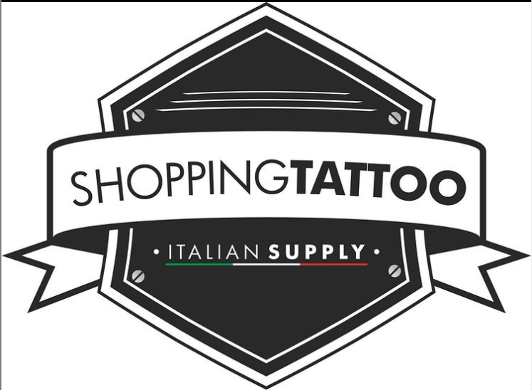Shopping tattoo Italy logo